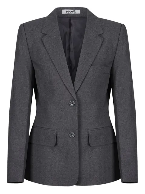 Zeco Schoolwear kids Contemporary two-button notched-lapel blazer