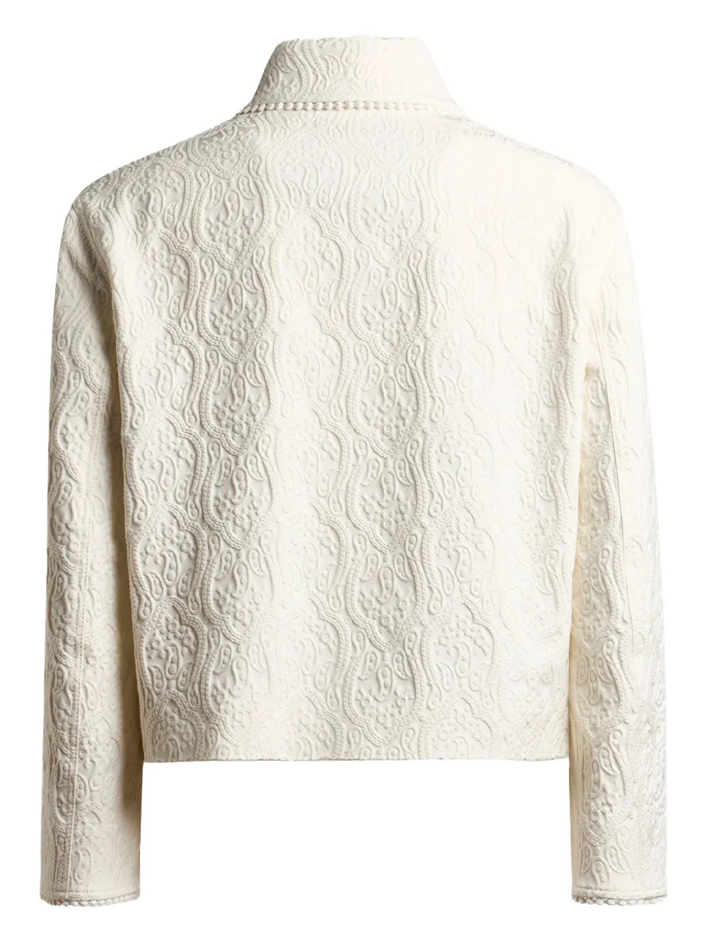 ETRO brocade trim-detail cropped jacket | Cropped Jackets | Image 2