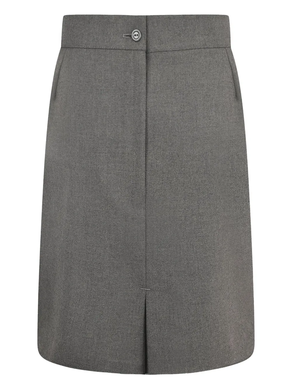 Zeco Schoolwear kids stitch-down pencil skirt | Grey | Image 1