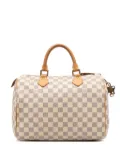 Louis Vuitton Pre-Owned 2008 Damier Azur Speedy 30 boston bag - White