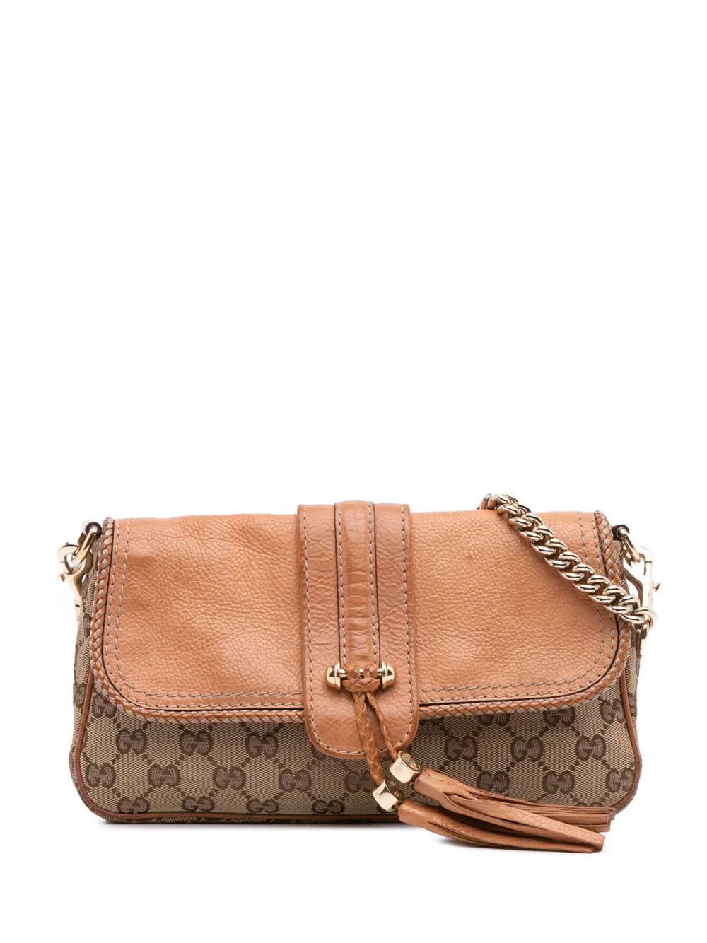 Gucci Pre-Owned 2016-2025 GGキャンバス マラケシュ ショルダーバッグ - ブラウン Gucci Pre-Owned 2016-2025 GGキャンバス マラケシュ ショルダーバッグ - ブラウン