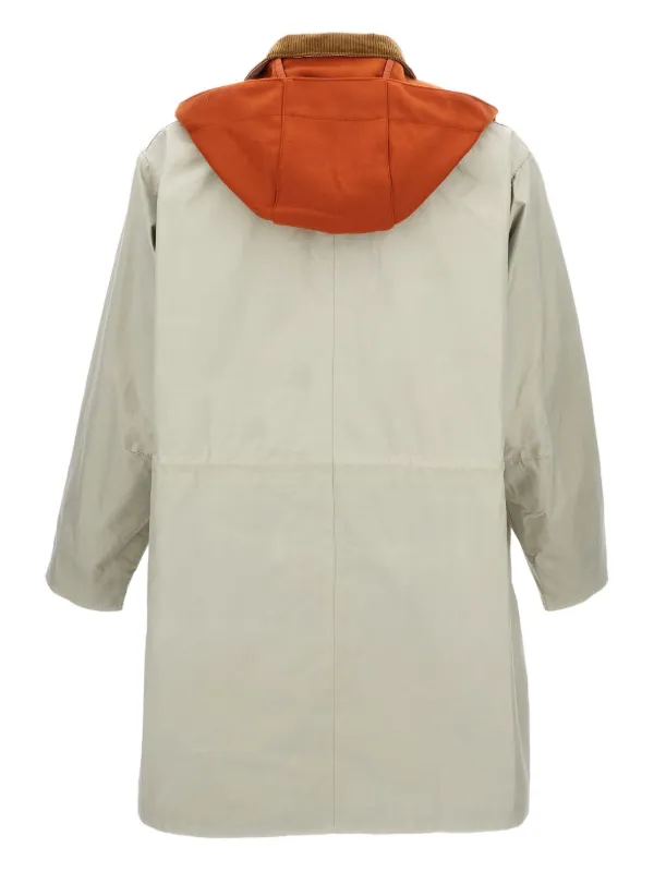 Barbour x Kaptain Sunshine multiple-pocket corduroy-collar