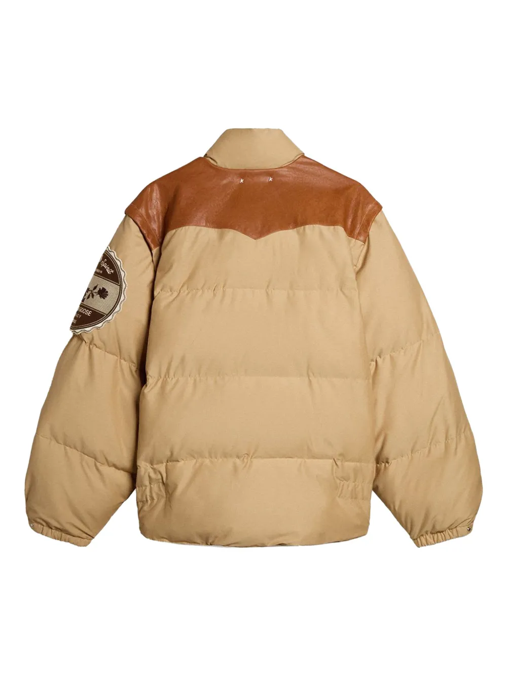 Golden Goose logo-patch padded jacket | Down Jackets | Image 2