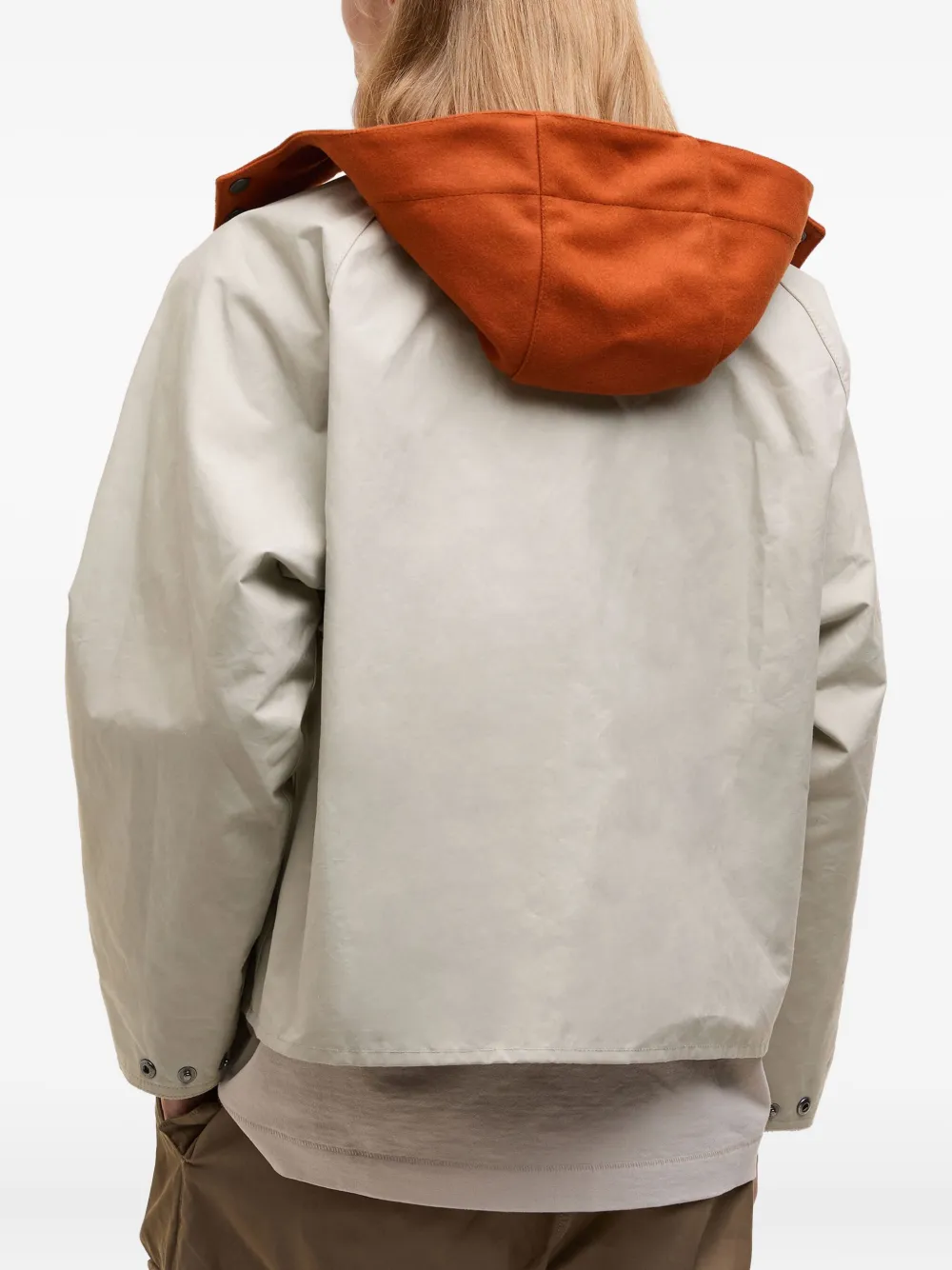 Barbour Long Sleeve Casual Jacket In Neutral