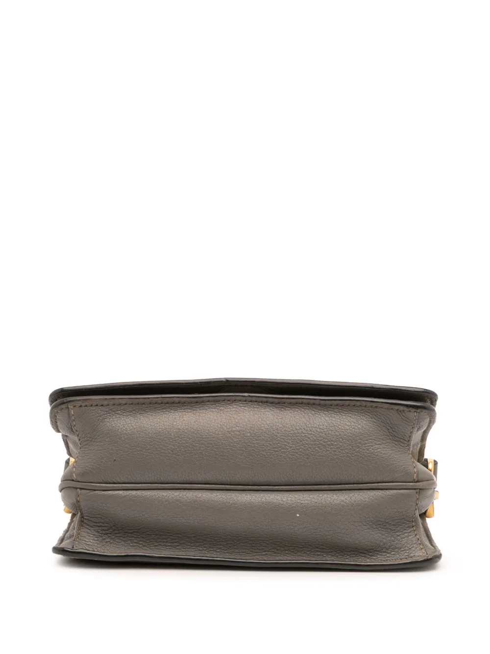 Pre-owned Prada 2000-2025 Vitello Daino Flap Crossbody Bag In Brown