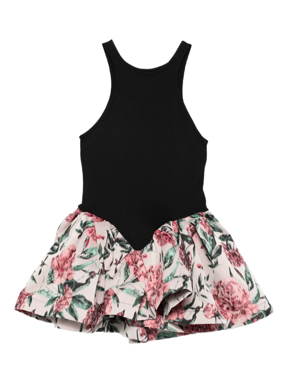 Marques'Almeida brocade peplum blouse - Nero