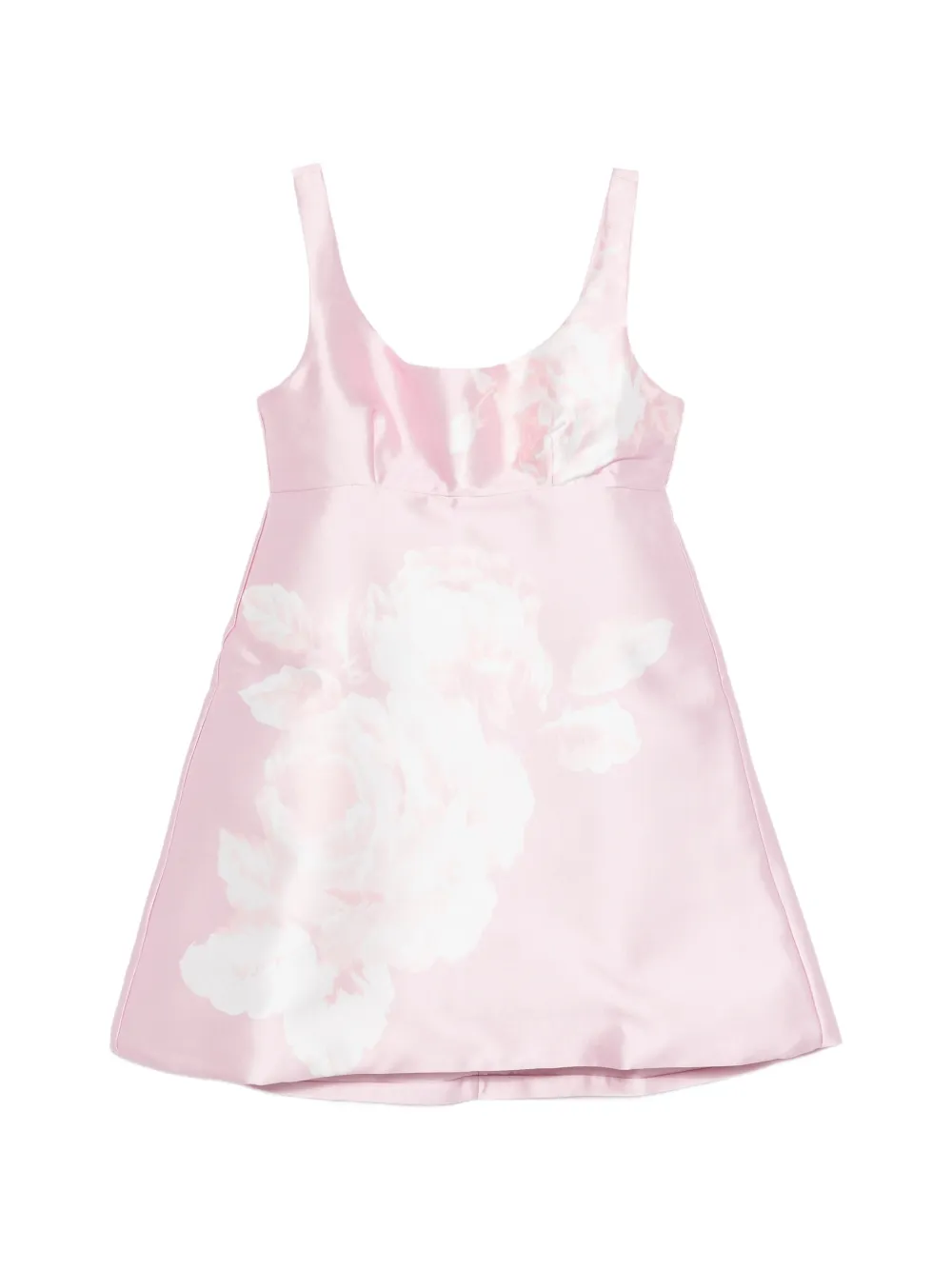 Marques'Almeida printed balloon sleeve dress - Rosa