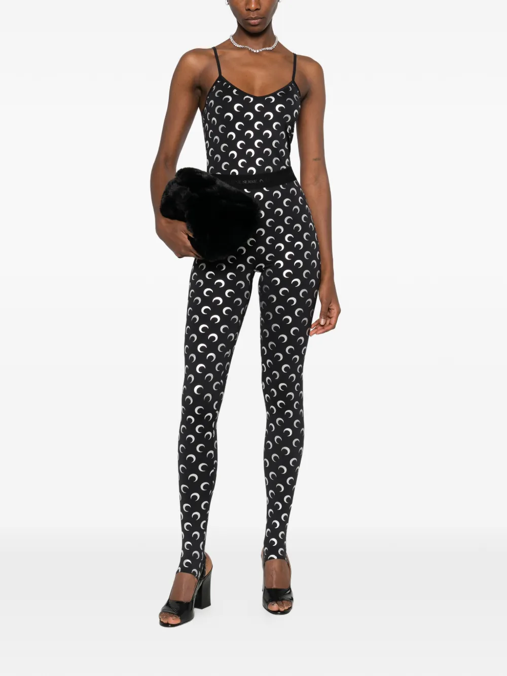 Marine Serre top con lunas estampadas | Chalecos y camisetas | Image 2