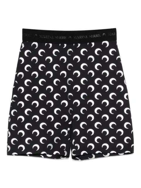 Marine Serre moon -printed shorts