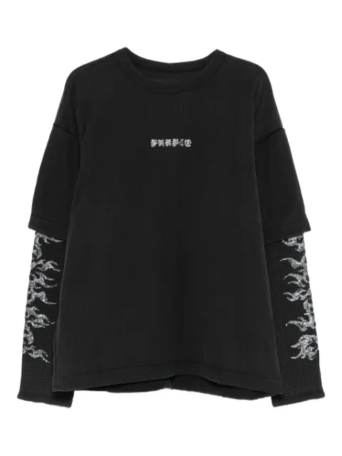 Purple Brand playera texturizada