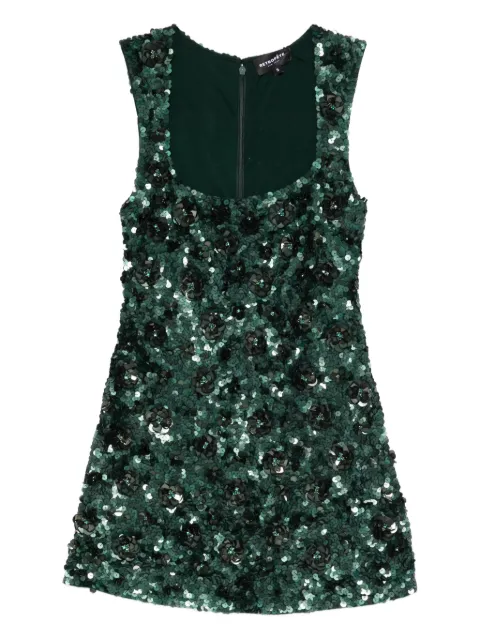 Retrofete Sadlyn sequin-embellished floral mini dress