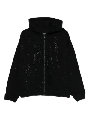 Maison MIHARA YASUHIRO フリース ボンバージャケット | ブラック