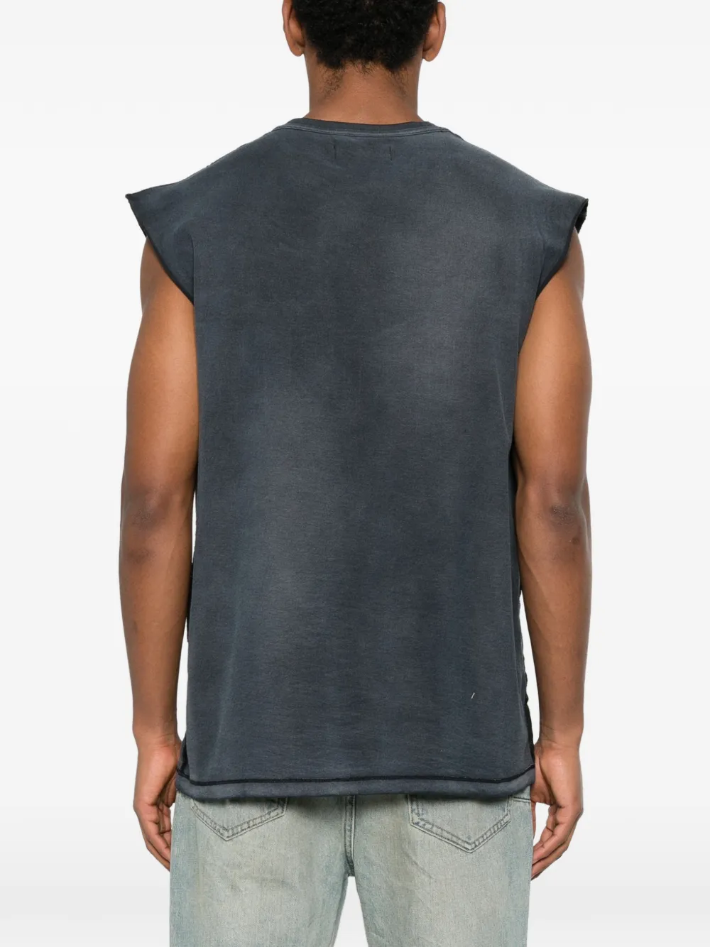 Purple Brand Tanktop met logo Zwart