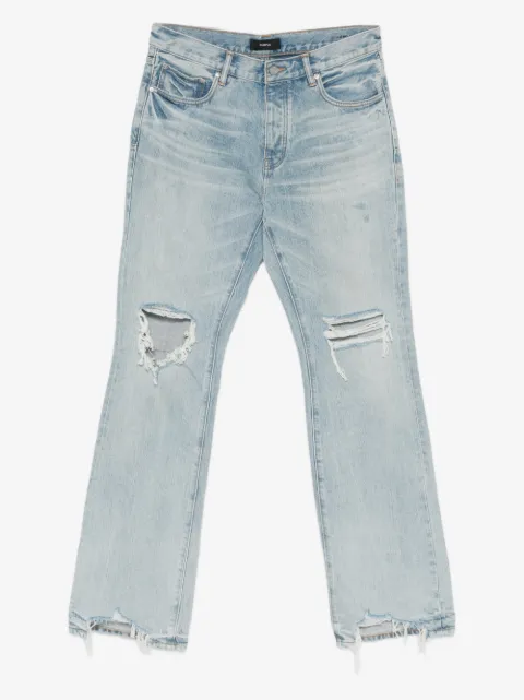 Purple Brand Lucca ripped faded jeans