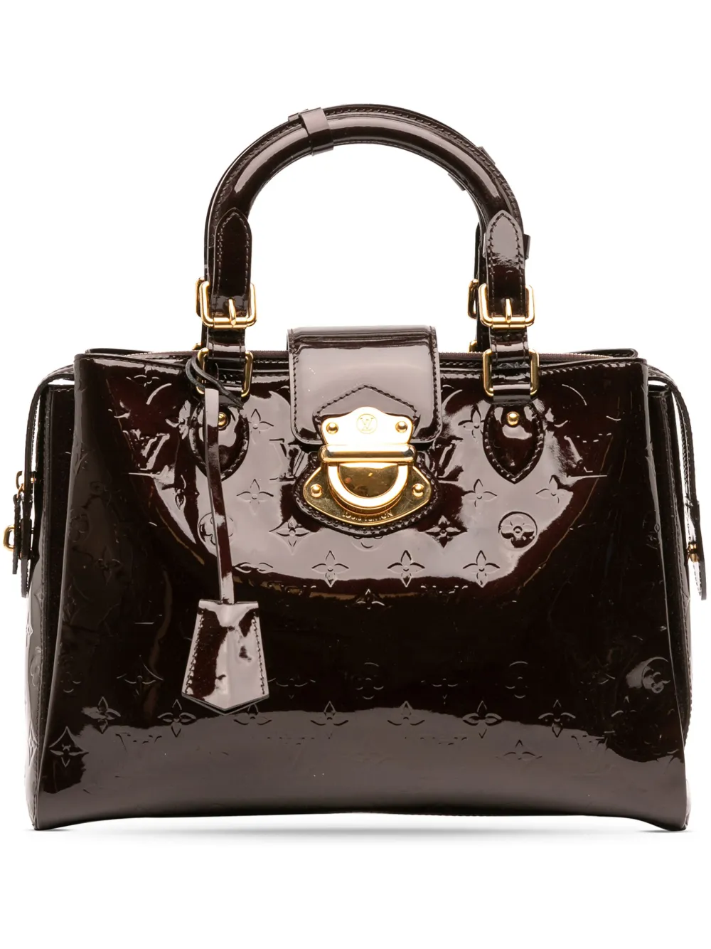 Louis Vuitton Pre-Owned 2012 モノグラム ヴェルニ メルローズ アヴェニュー ハンドバッグ - パープル Louis Vuitton Pre-Owned 2012 モノグラム ヴェルニ メルローズ アヴェニュー ハンドバッグ - パープル
