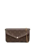 Louis Vuitton Pre-Owned 2019 Monogram Pochette Felicie crossbody bag - Brown