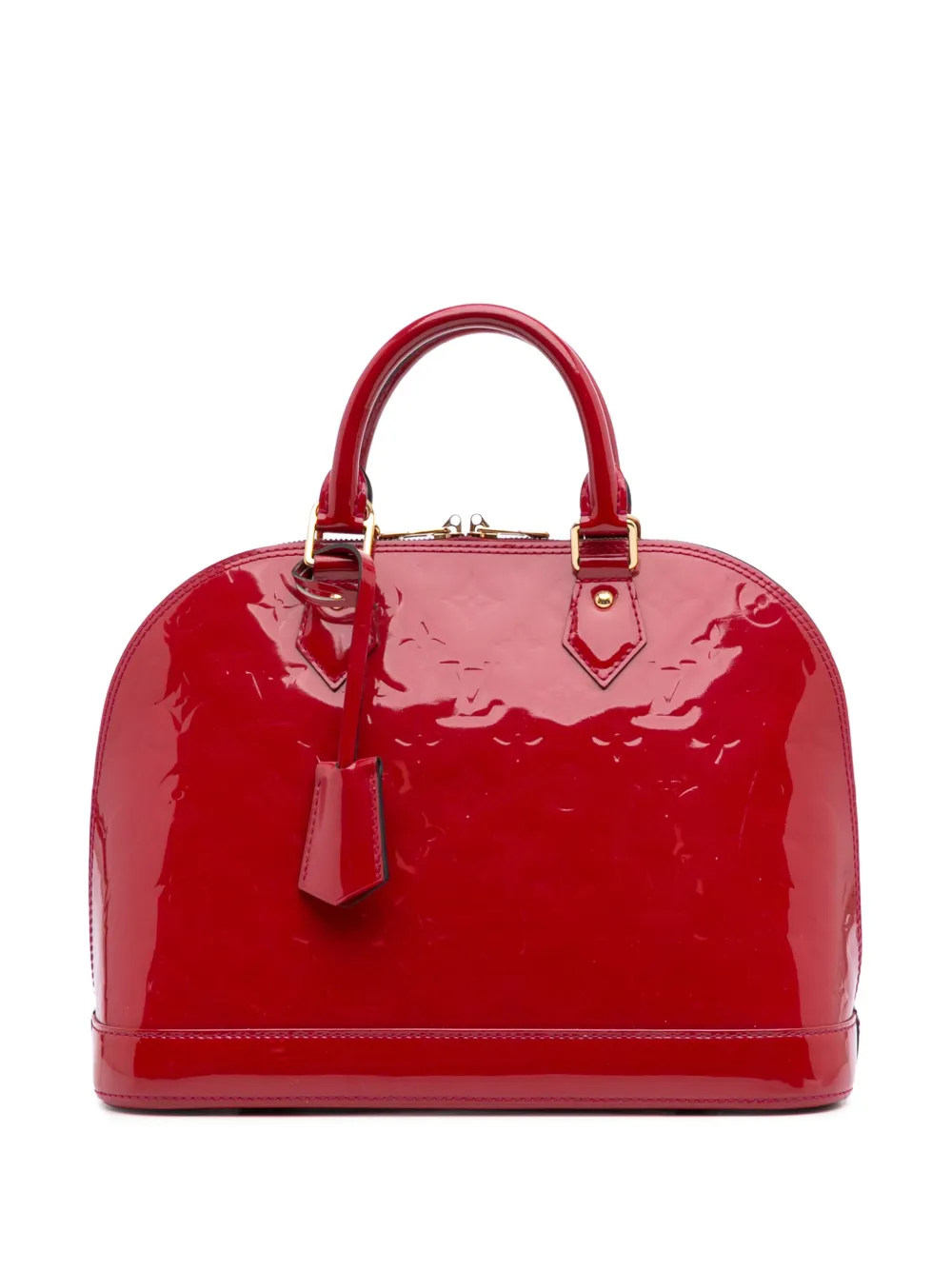 Louis Vuitton Pre-Owned 2013 モノグラム ヴェルニ アルマ PM ハンドバッグ - レッド Louis Vuitton Pre-Owned 2013 モノグラム ヴェルニ アルマ PM ハンドバッグ - レッド