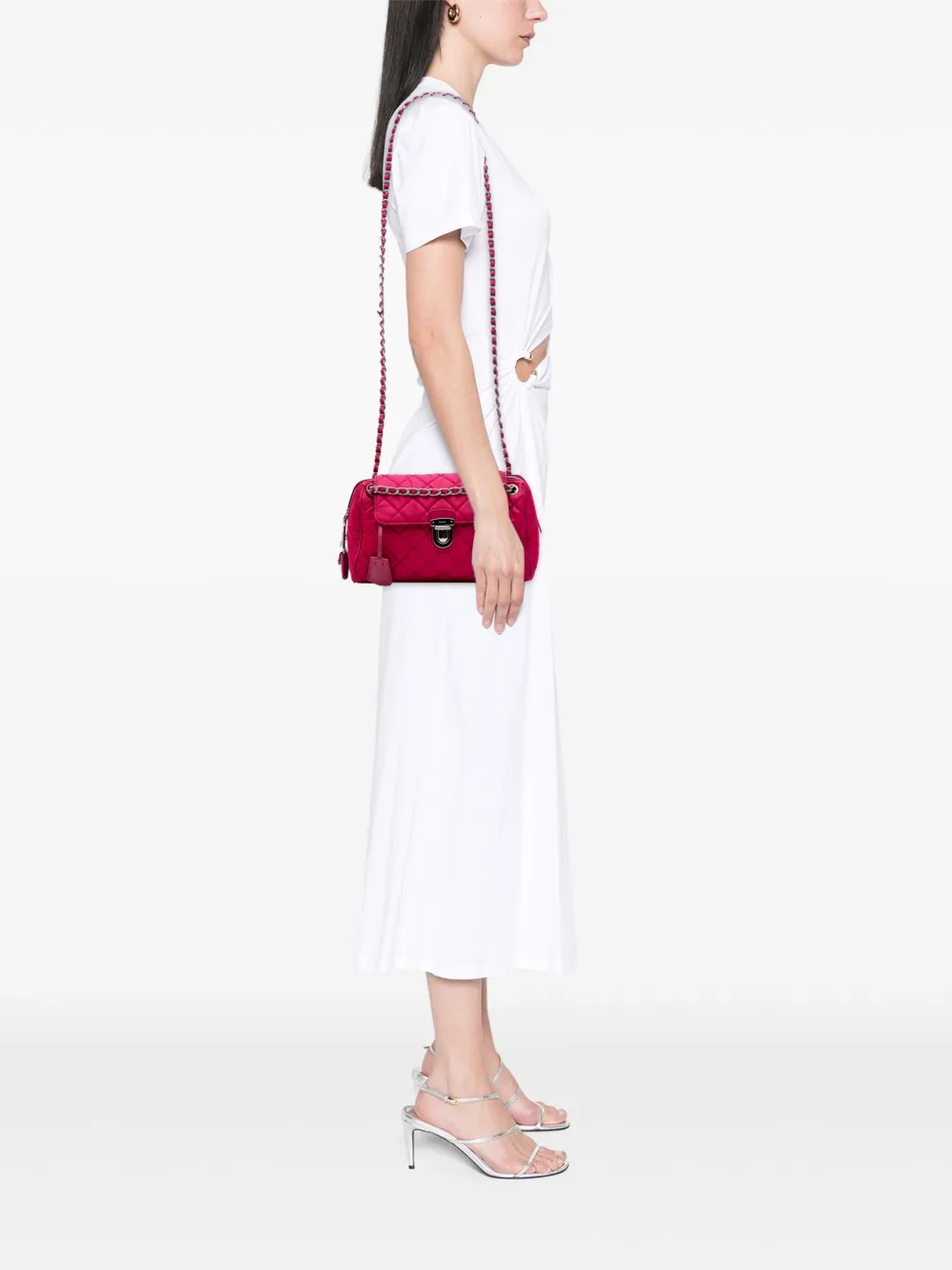 Prada Pre-Owned 2013-2025 Impuntu Tessuto Chain crossbody bag | Pre-Owned | Image 2