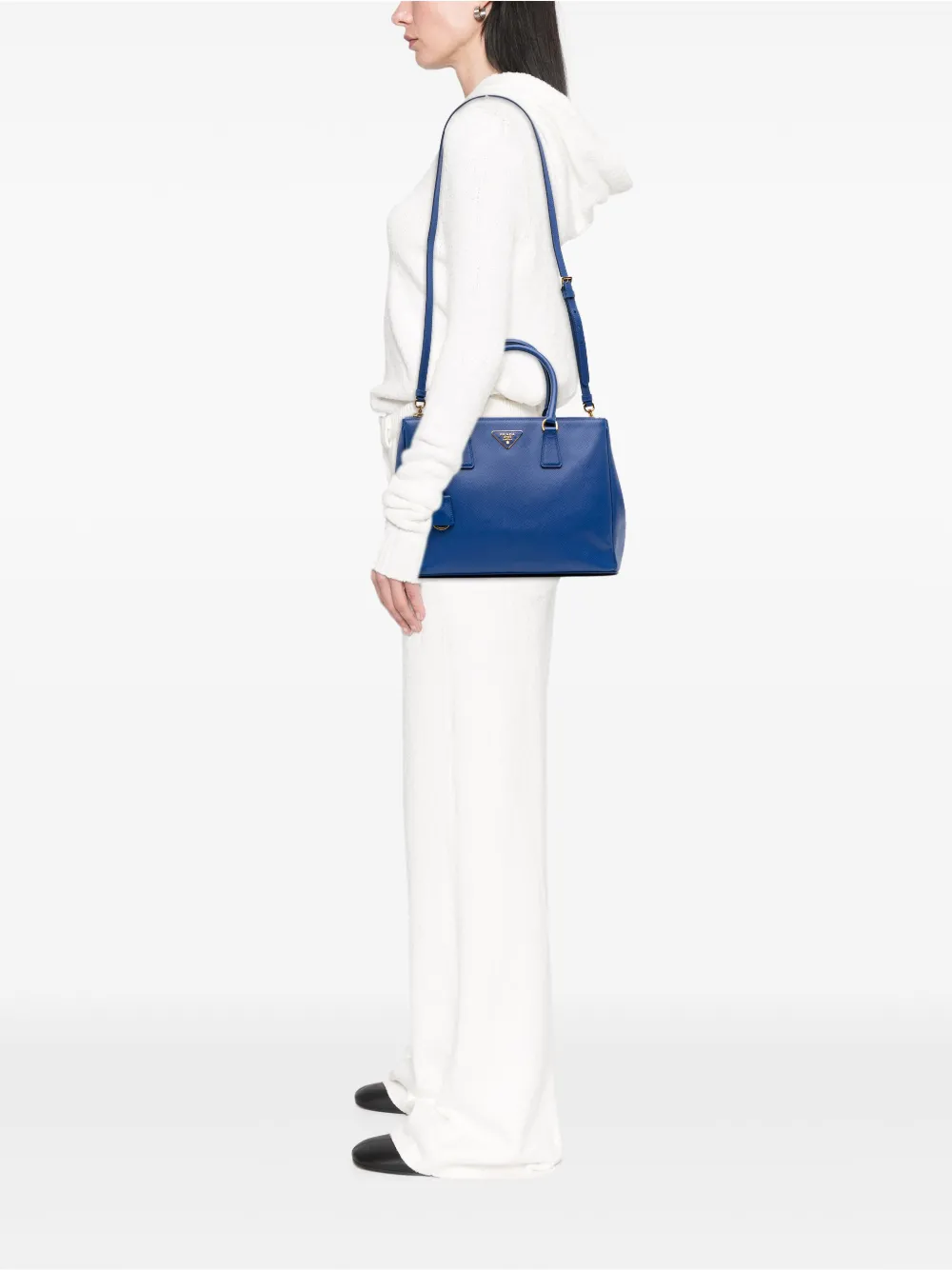 Prada Pre-Owned 2000-2025 Medium Saffiano Lux Galleria Double Zip satchel | Pre-Owned | Image 2