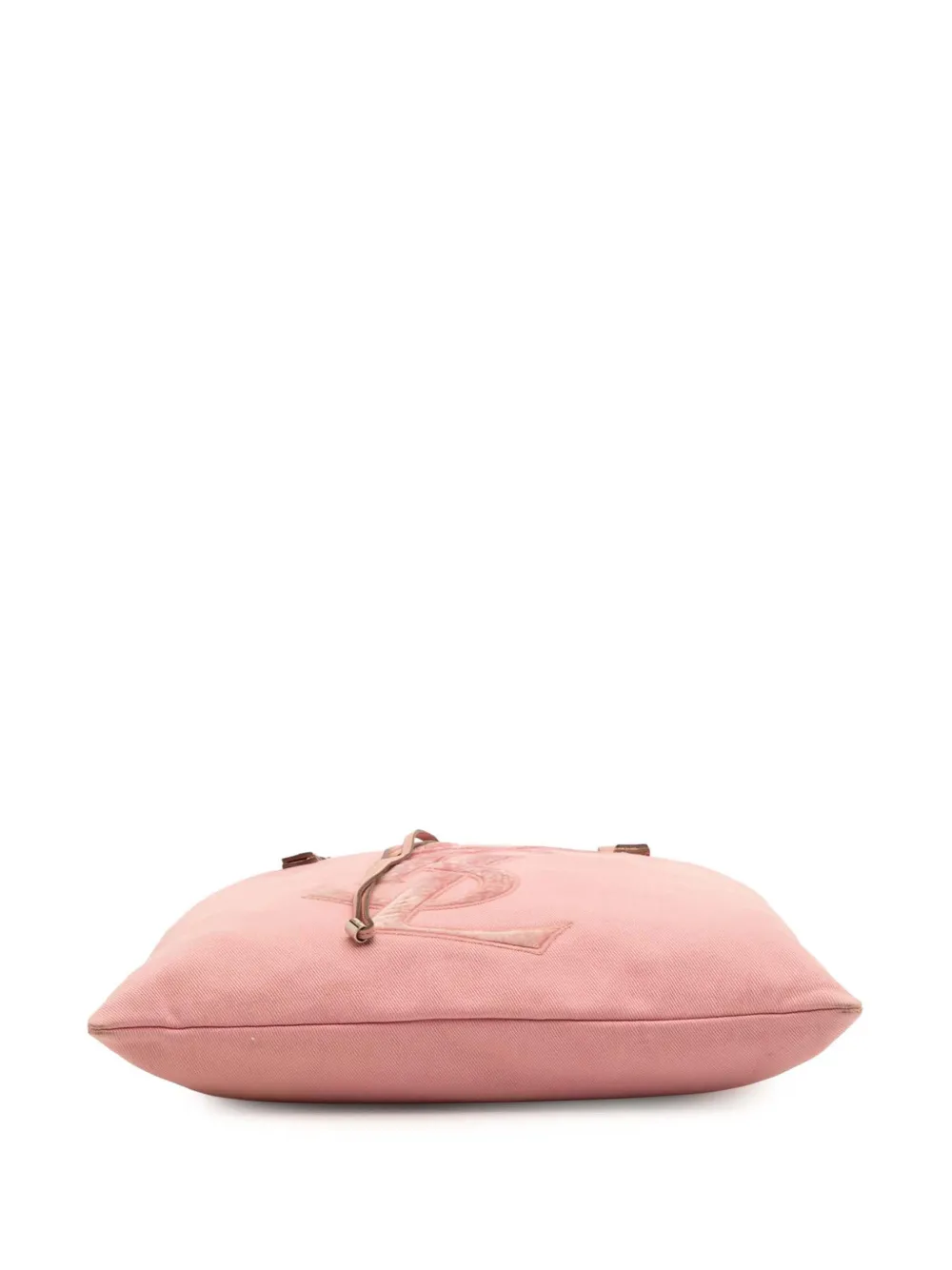 Pre-owned Saint Laurent 2000-2012 Canvas Kahala Tote Bag In Pink