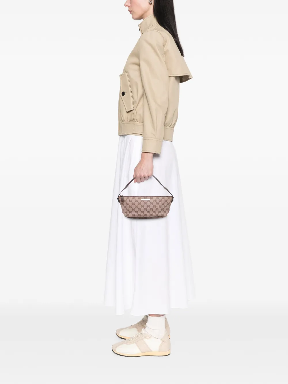 Gucci Pre-Owned 2000-2015 GG Canvas Boat shoulder bag | Pre-Owned | Image 2