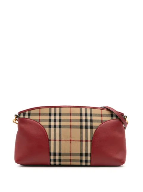Burberry Pre-Owned 2000-2017 Haymarket Check Chichester Canvas crossbody bag