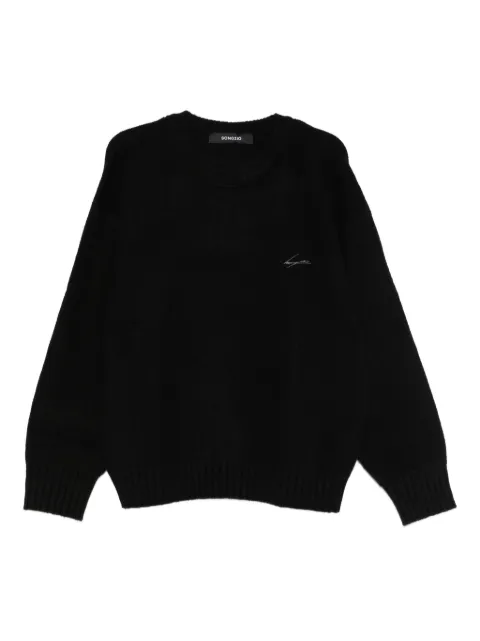 SONGZIO Knight-embroidered jumper