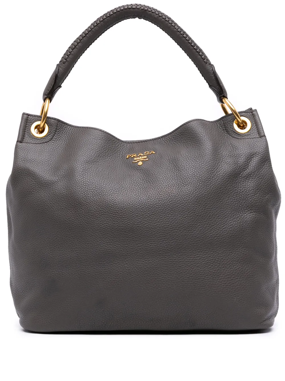 Prada Pre-Owned 2000-2025 Vitello Daino hobo bag | Grey | Image 1