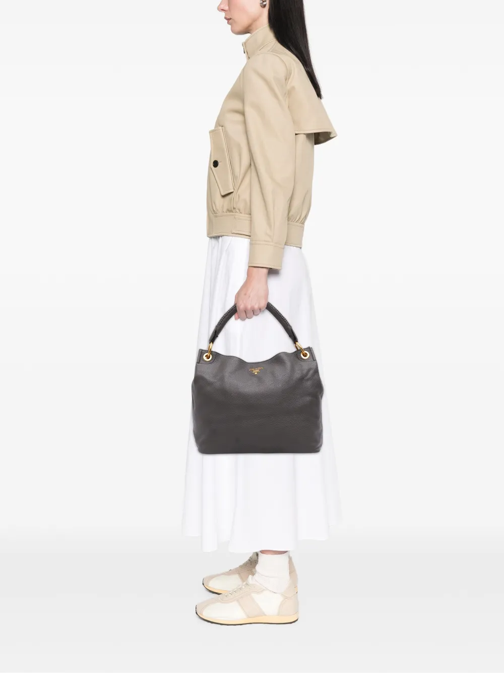 Prada Pre-Owned 2000-2025 Vitello Daino hobo bag | Pre-Owned | Image 2