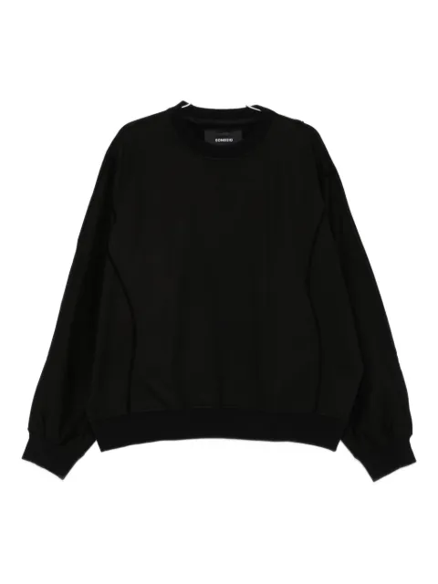 SONGZIO cut-out dolman-sleeve sweatshirt