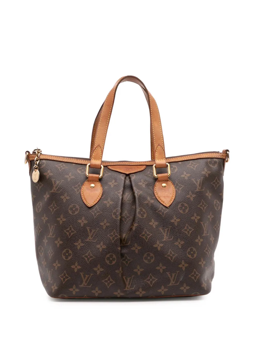 Louis Vuitton Pre-Owned 2011 モノグラム パレルモ PM サッチェルバッグ - ブラウン Louis Vuitton Pre-Owned 2011 モノグラム パレルモ PM サッチェルバッグ - ブラウン