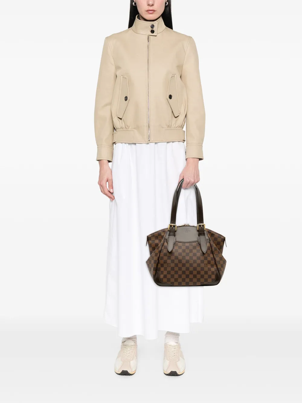 Louis Vuitton Pre-Owned 2010 Damier Ebene Verona MM shoulder bag | Pre-Owned | Image 2