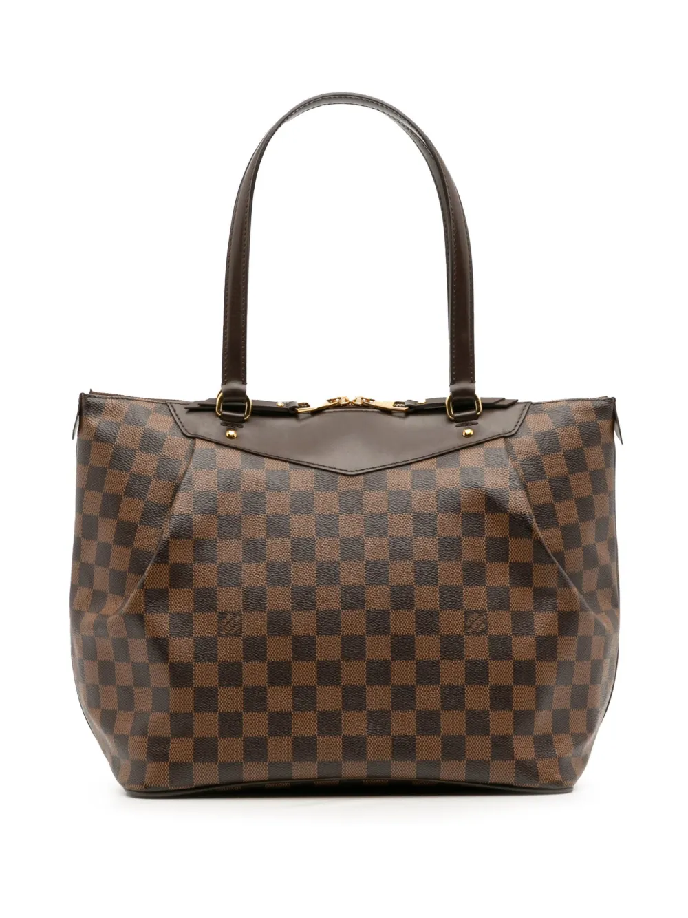 Louis Vuitton Pre-Owned 2011 ダミエ エベヌ ウエストミンスター GM ショルダーバッグ - ブラウン Louis Vuitton Pre-Owned 2011 ダミエ エベヌ ウエストミンスター GM ショルダーバッグ - ブラウン