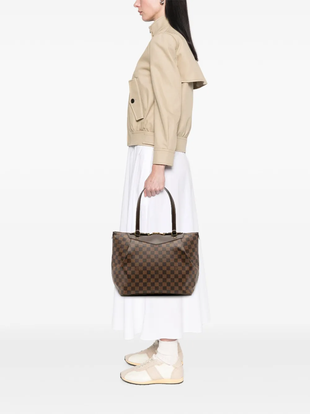 Louis Vuitton Pre-Owned 2011 Damier Ebene Westminster GM shoulder bag | Pre-Owned | Image 2