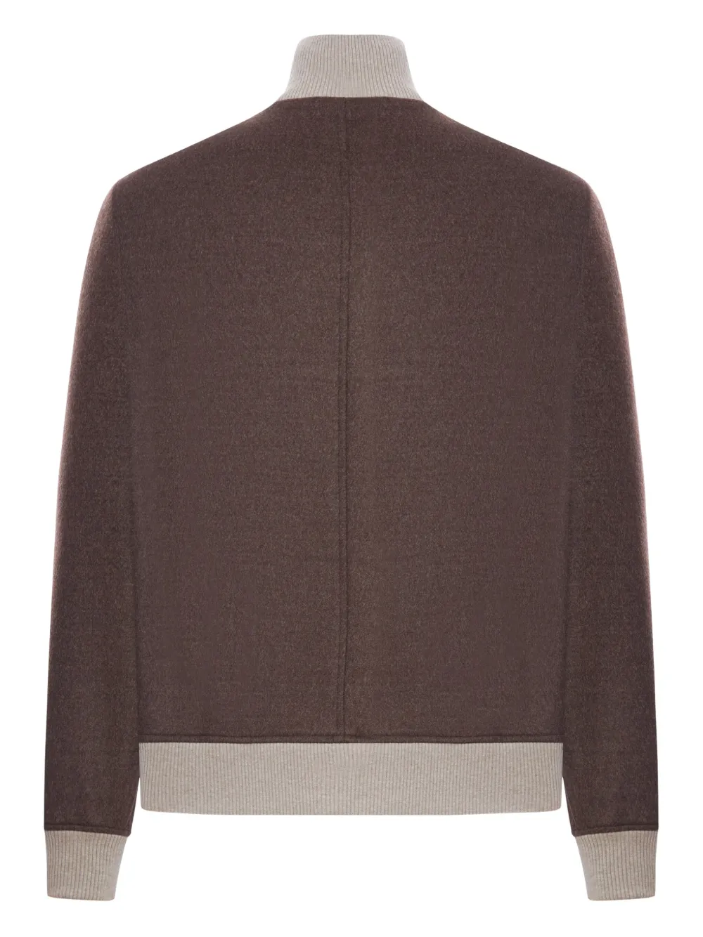 Brunello Cucinelli Double wool flannel bomber jacket | Bomber Jackets | Image 2