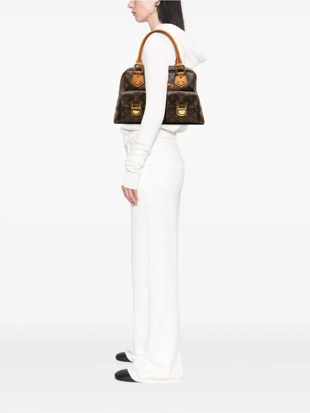 Louis Vuitton Pre-Owned 2008 Monogram Manhattan GM handbag | Pre-Owned | Image 2