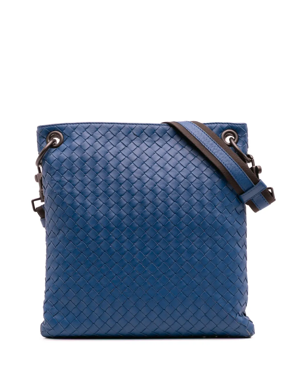 Bottega Veneta Pre-Owned 2012-2025 Nappa Intrecciato crossbody bag | Blue | Image 1