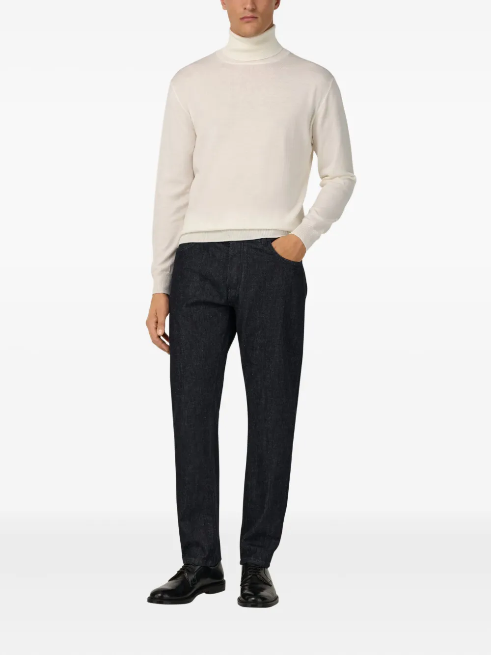 Boggi Milano turtleneck wool sweater | Knitted Sweaters | Image 2