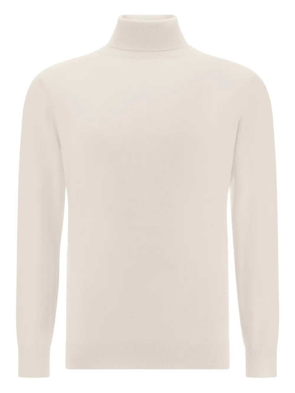 Boggi Milano turtleneck wool sweater | White | Image 1