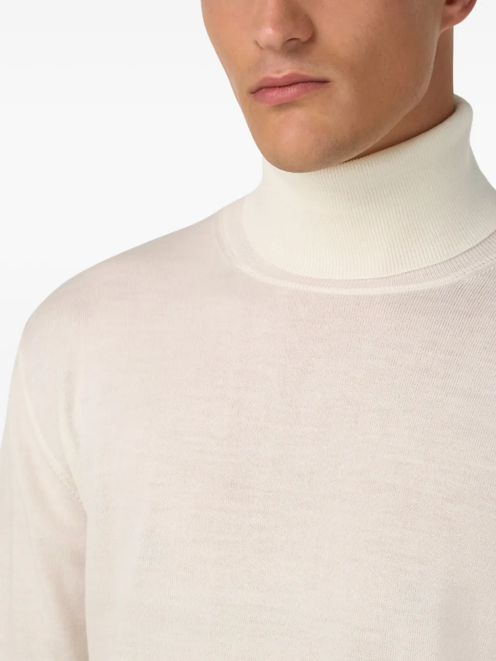 Boggi Milano Wollen coltrui Wit