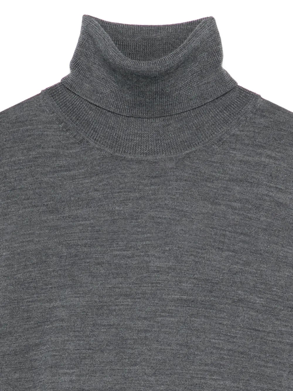 Forte Forte Wool Turtle-neck Sweater In Gray