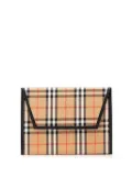 Burberry Pre-Owned 2000-2017 Haymarket Check Canvas Notebook Cover - Brown