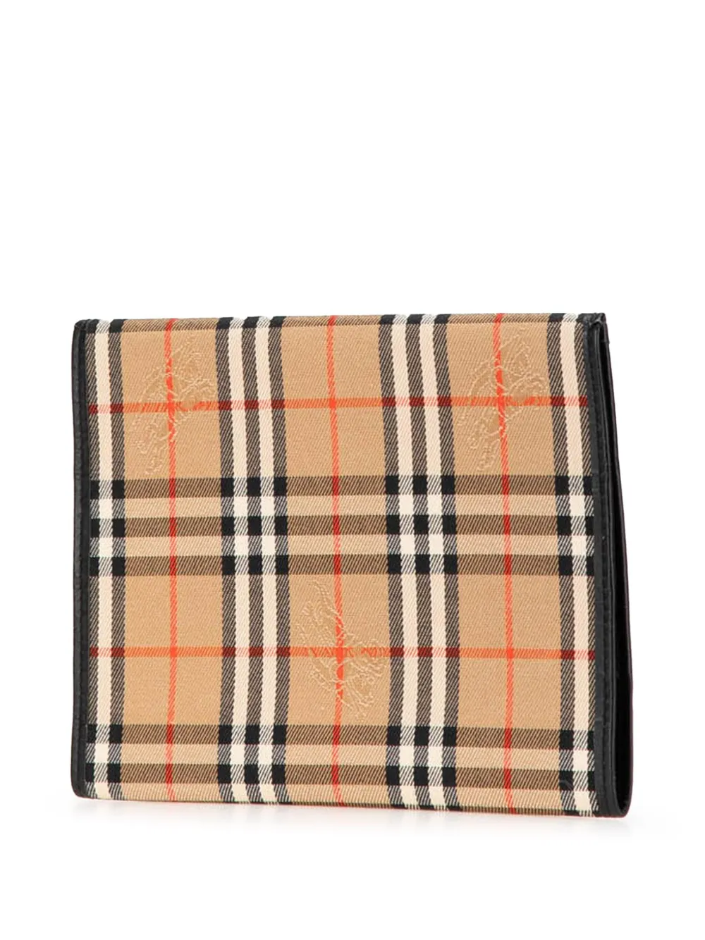 Burberry Pre-Owned 2000-2017 Haymarket Check Canvas Notebook Cover | Image 2