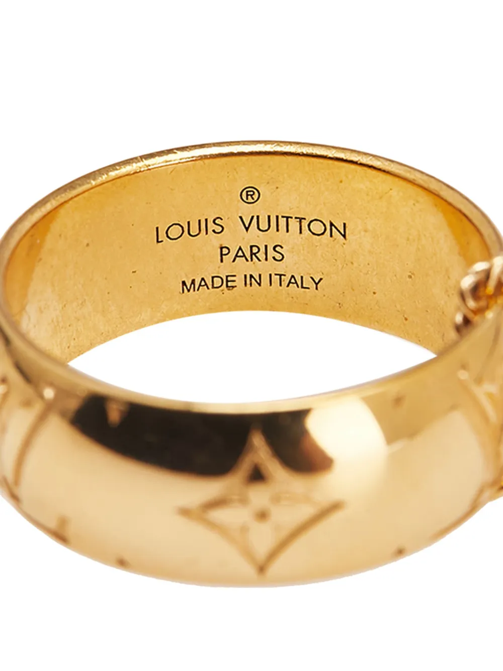 Louis Vuitton Pre-Owned 2023 Gold Plated Monogram Charms Necklace costume necklace | Women | Image 2