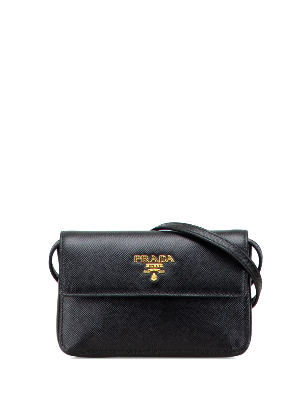 Prada Pre-Owned شنطة كروس 'سافيانو' 2000-2025 | أسود | Image 1