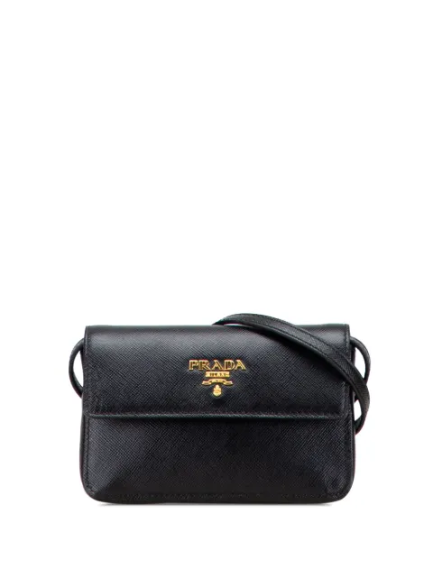 Prada Pre-Owned Borsa a tracolla in pelle Saffiano 2000-2025
