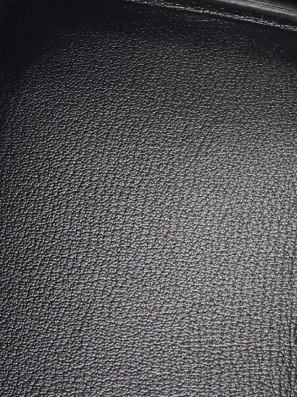 Pre-owned Hermes 2017 Togo Birkin Retourne 25 Handbag In Black