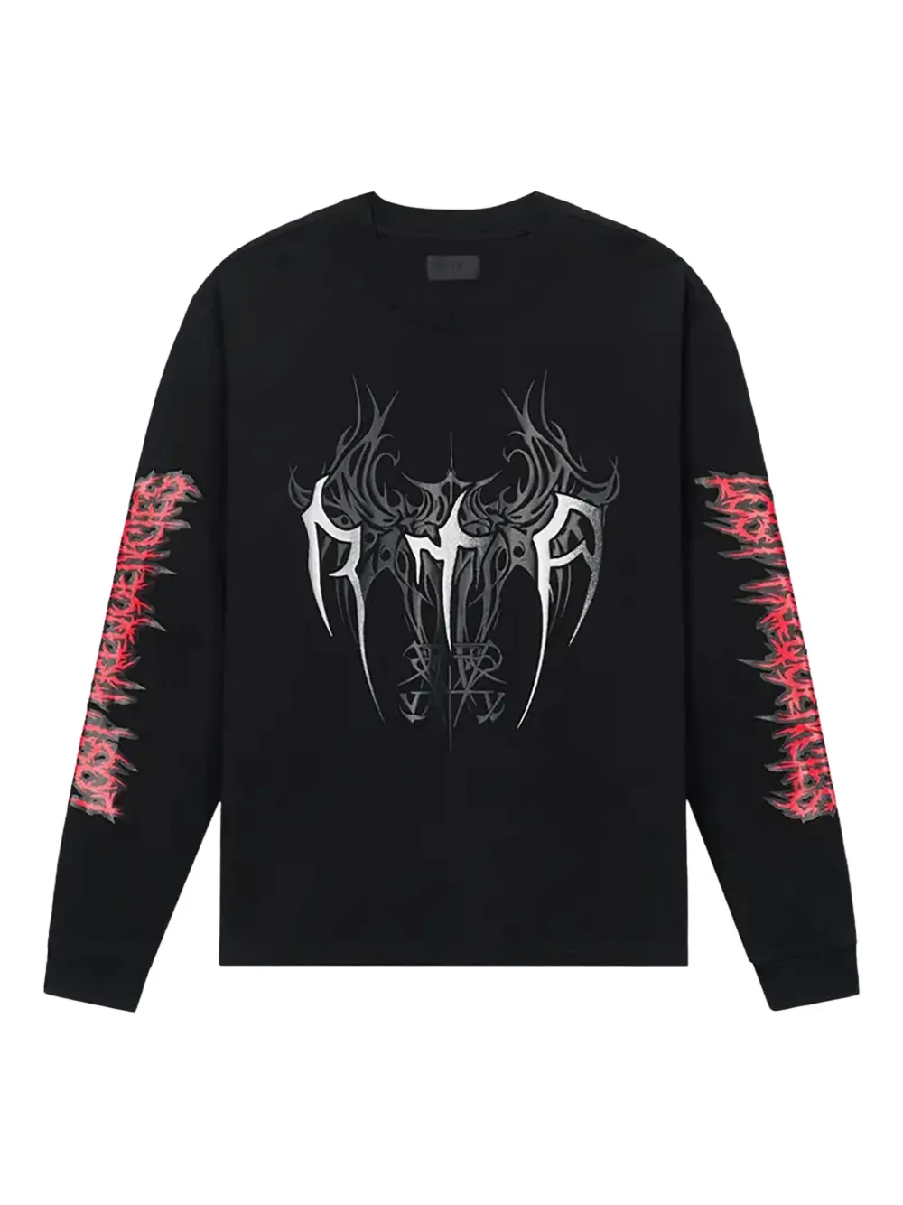 Rta Lawrence "black Cyber Sigilism" Sweatshirt In Black