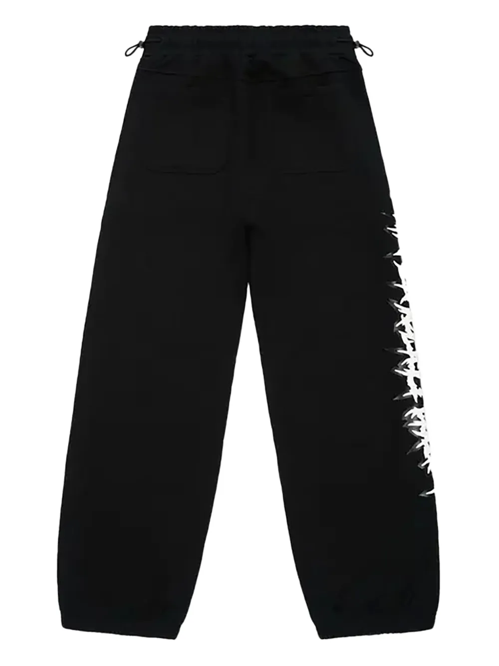 RTA Rafa trainingsbroek met grafische print - Zwart