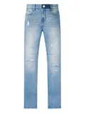 RTA Bryant distressed bootcut jeans - Blue